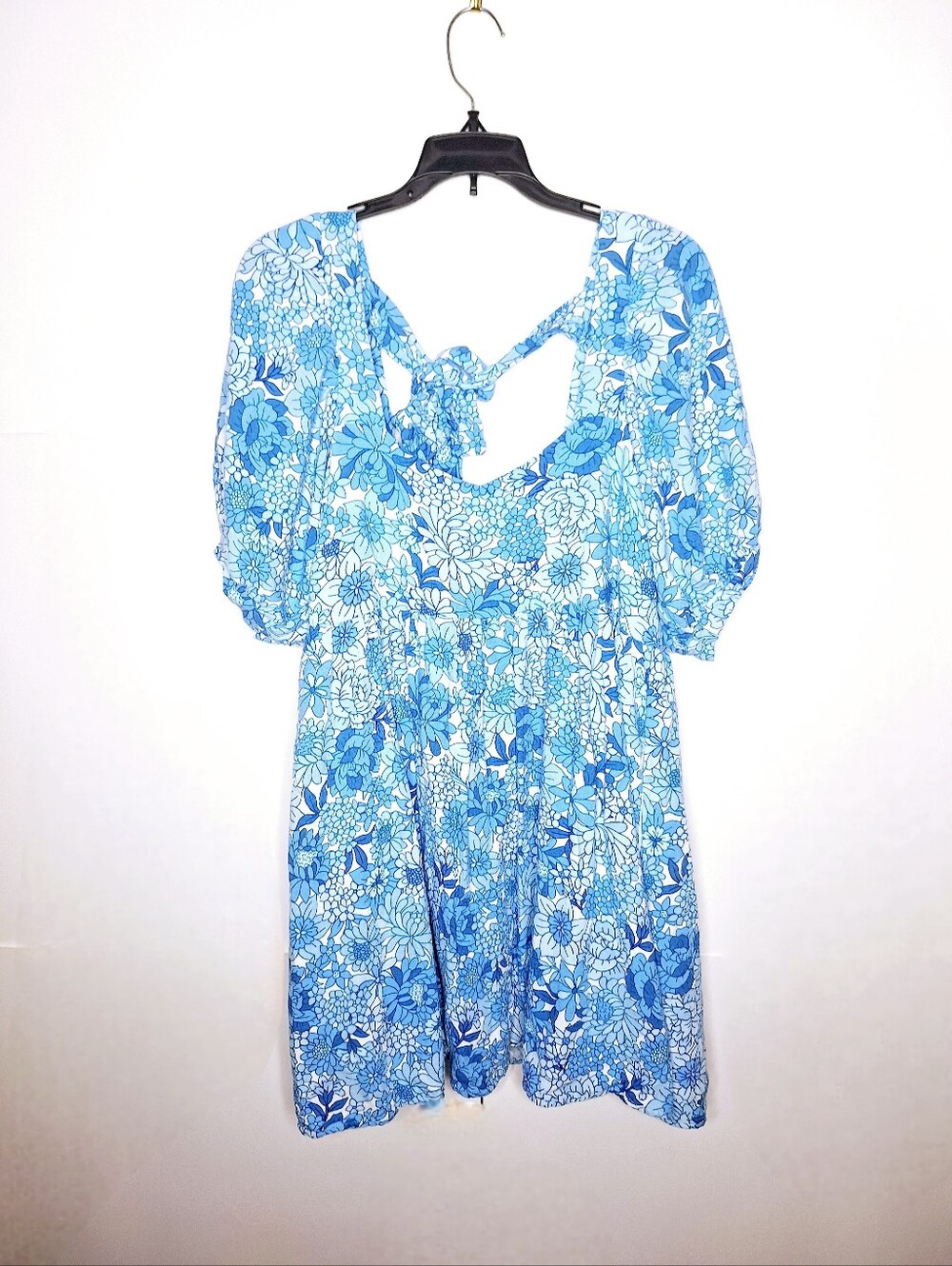 Petal & Pup "The Floral Babydoll" Bloom core, cotton,and linen blend dress